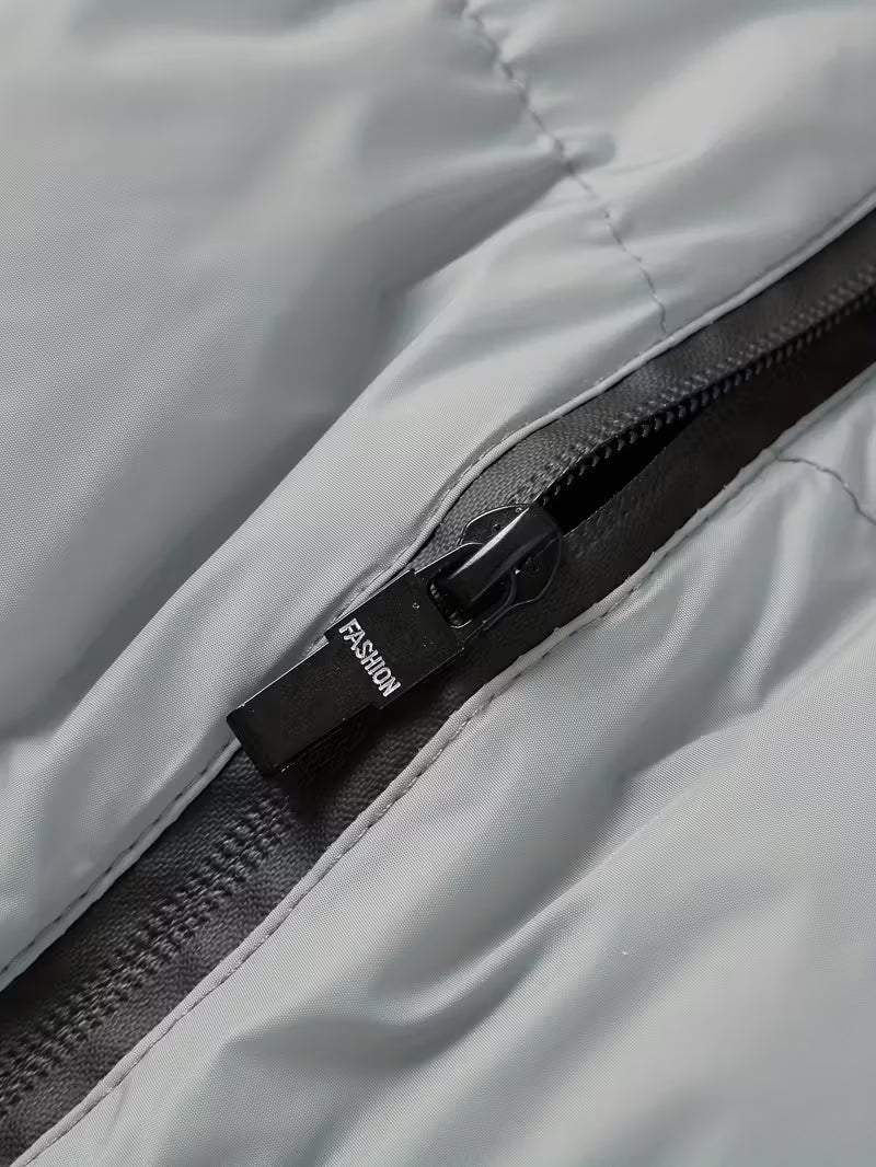 AMAURY – カジュアルで暖かいジップアップダウンベスト